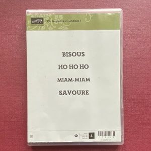 Stampin’ Up! “Oh Les petites friandises!” Stamps Set